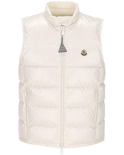 Moncler 'alcibia' Vest, - White