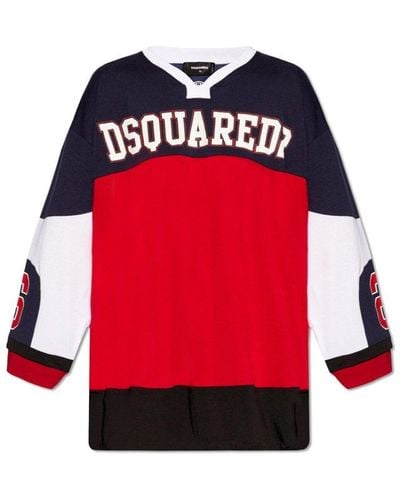 DSquared² T-shirt With Logo, - Red