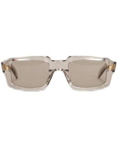 Cutler and Gross Rectangle Frame Sunglasses - Gray