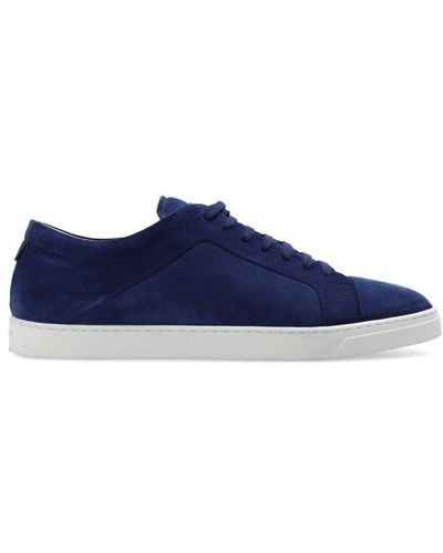 Giorgio Armani Lace-up Sneakers - Blue