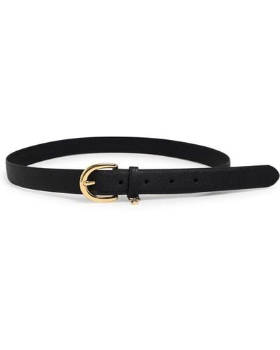 Polo Ralph Lauren Logo Charm Belt - Black