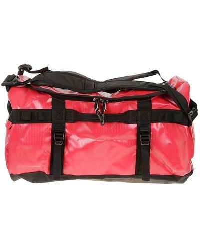 The North Face Base Camp Zipped Duffle Bag - Red