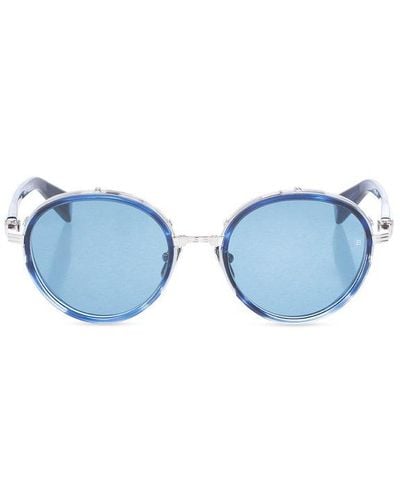 BALMAIN EYEWEAR 'croissy' Sunglasses, - Blue
