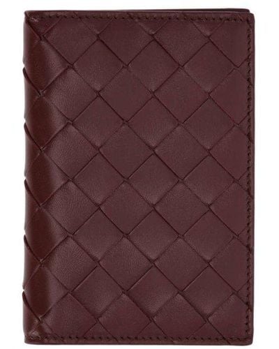 Bottega Veneta Bi-fold Wallet - Purple