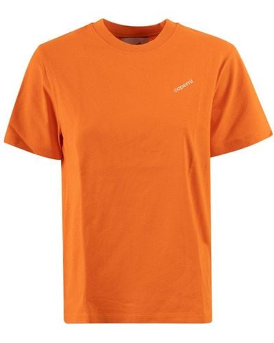 Coperni Logo Boxy T-shirt - Orange