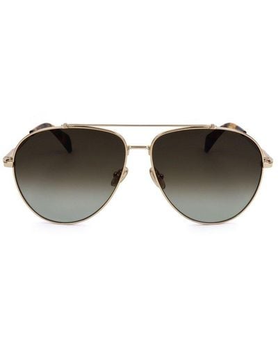 Lanvin Aviator Frame Sunglasses - Black