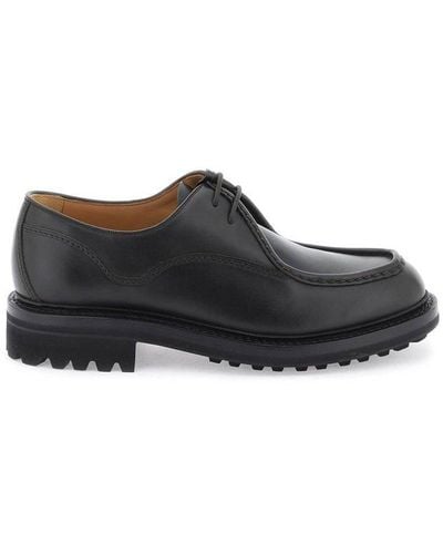 Church's Monteria Round-toe Lace-up Derby Shoes - Black