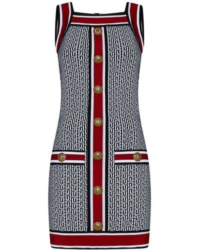 Balmain Paris Mini Dress - Multicolor