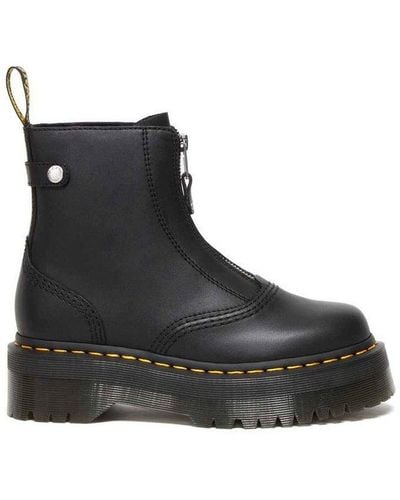 Dr. Martens Jetta Sendal Leather Boot - Black