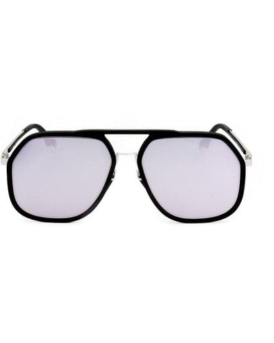 Fendi Pilot Frame Sunglasses - Black