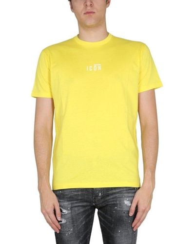 DSquared² T-shirt Icon - Yellow
