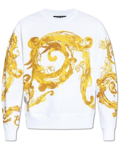Versace Printed Sweatshirt, - Metallic