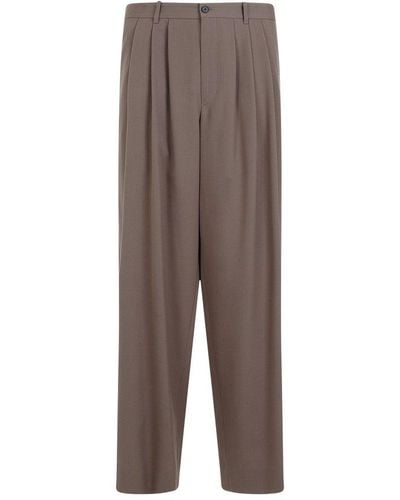 The Row Rufus Trousers - Brown