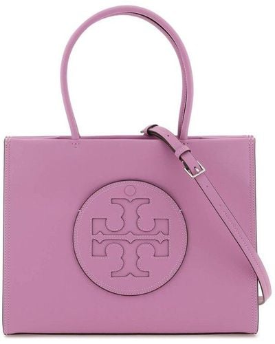 Totes bags Tory Burch - Ella maxi logo canvas mini tote bag - 45208254