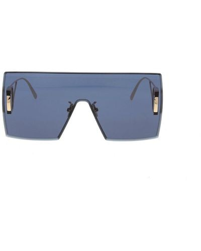 Dior Oversized Box Frame Sunglasses - Blue