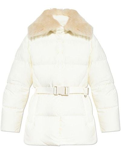 Moncler ‘Macareux’ Down Jacket - White