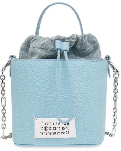 Maison Margiela '5ac Small' Bucket Shoulder Bag, - Blue