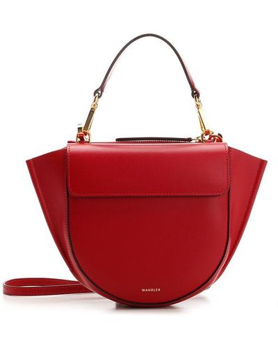 Wandler Hortensia Mini Shoulder Bag - Red