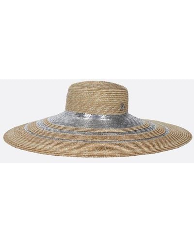 Maison Michel Hats And Headbands - White