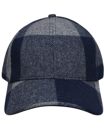 Woolrich Two-tone Wool Blend Cap - Blue
