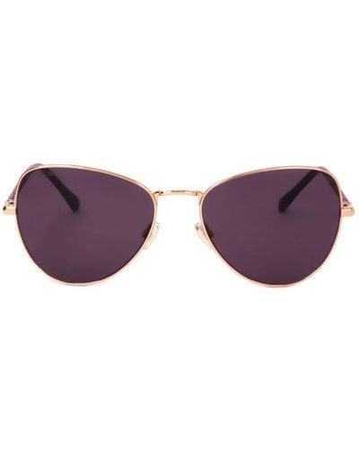 Jimmy Choo Aviator Frame Sunglasses - Purple