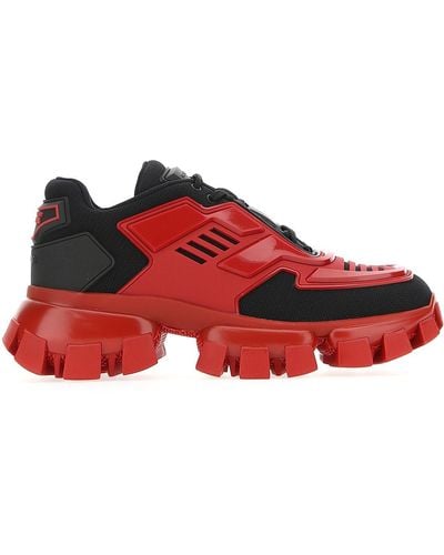 Prada Cloudbust Thunder Sneakers - Red