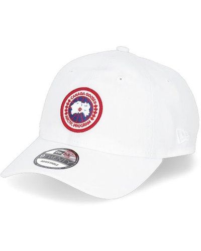 Canada Goose Arctic Disc Logo-patch Woven Cap - White