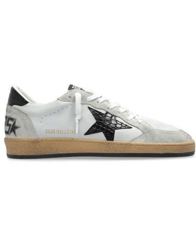 Golden Goose Ball Star Low-top Trainers - White