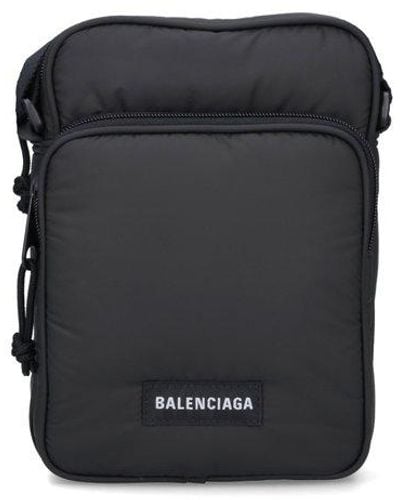 Balenciaga "explorer" Crossbody Bag - Black