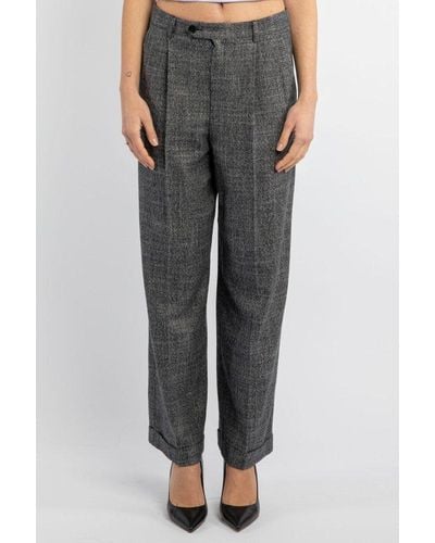 A.P.C. Straight Leg Tailored Pants - Gray