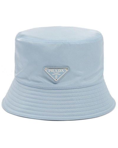 Prada Re-Nylon Bucket Hat - Blue