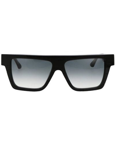 Yohji Yamamoto Slook 002 Square Frame Sunglasses - Black