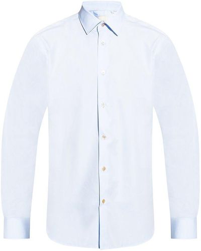 Paul Smith Slim-Fit Shirt, , Light - White