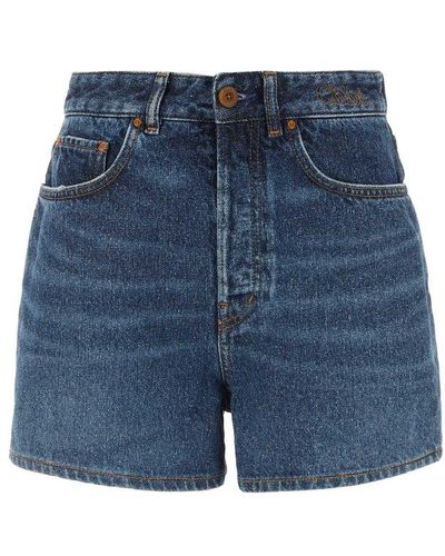 Chloé Denim Shorts - Blue