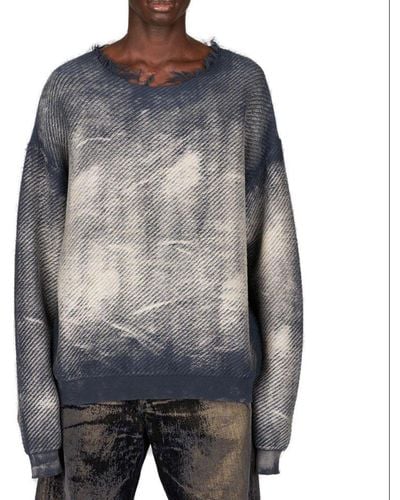 DIESEL K-klever Crewneck Sweatshirt - Grey