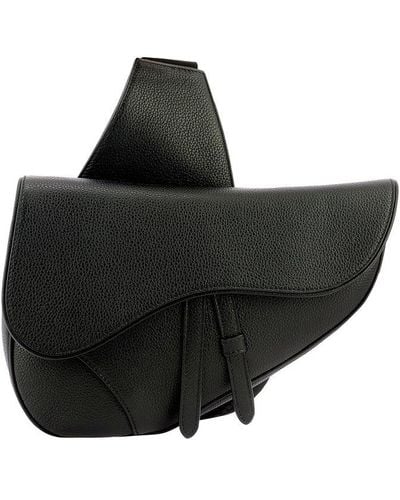 Dior Saddle Shoulder Bag - Black