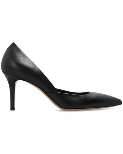 Isabel Marant Purcy Pointed-toe Court Shoes - Black