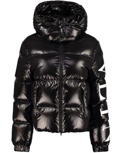 Valentino Vltn Puffer Jacket - Black