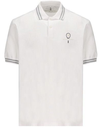 Brunello Cucinelli T-shirt And Polo - White