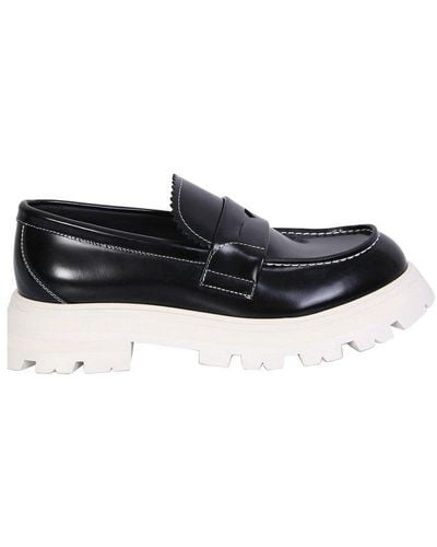 Alexander McQueen Slip-on Loafers - Black