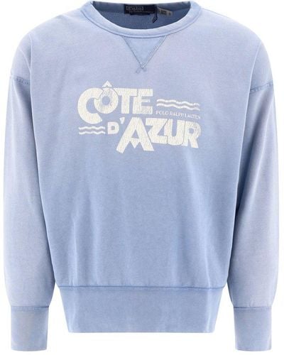 Polo Ralph Lauren "Cote D'Azur" Sweatshirt - Blue