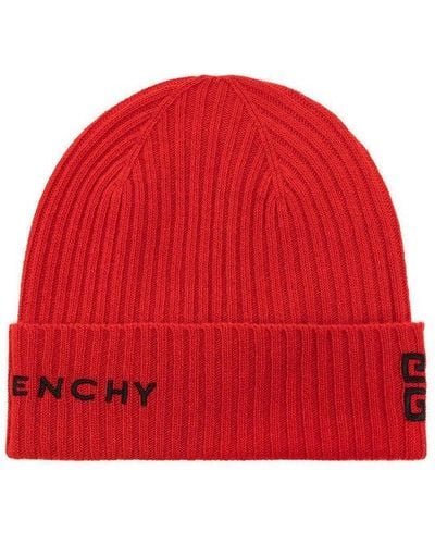 Givenchy Logo-embroidered Knitted Beanie