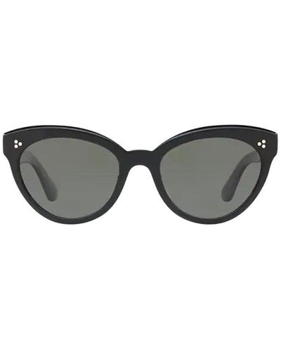 Oliver Peoples Roella Cat-eye Frame Sunglasses - Gray