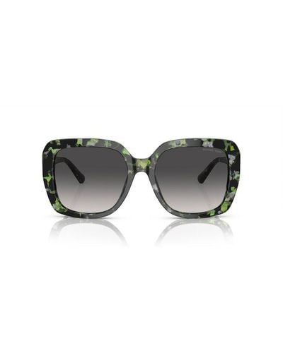 Michael Kors Square Frame Sunglasses - Gray