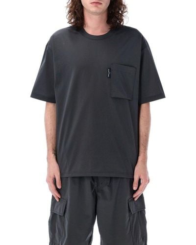 Comme des Garçons Chest Pocket Oversized T-shirt - Black