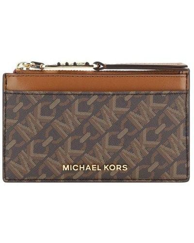 MICHAEL Michael Kors Empire Small Card Case - Gray