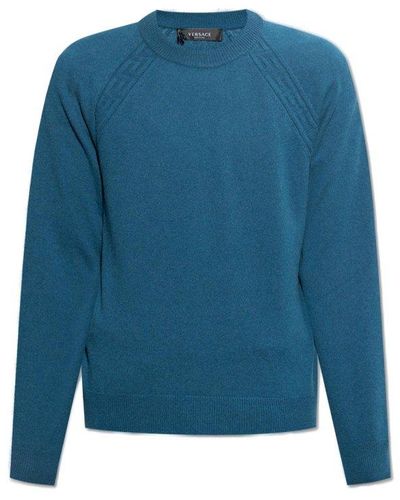 Versace Cashmere Sweater - Blue