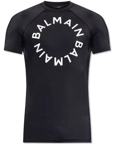 Balmain Swim T-Shirt - Black
