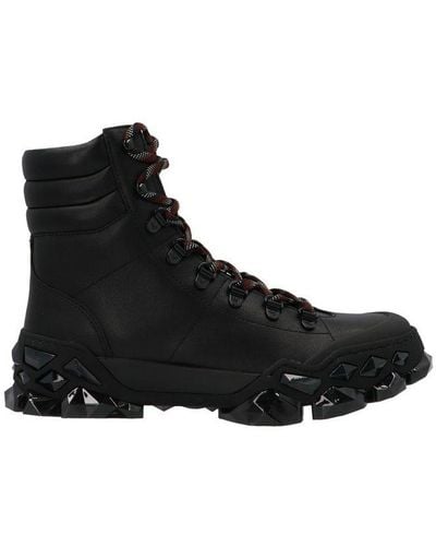 Jimmy Choo Diamond X Hike/f Hiking Boots - Black
