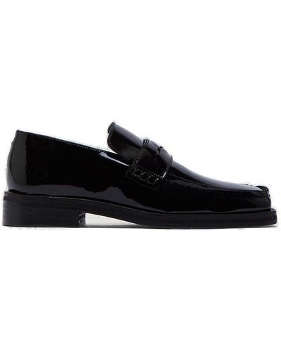 Martine Rose Roxy Logo-debossed Loafers - Black